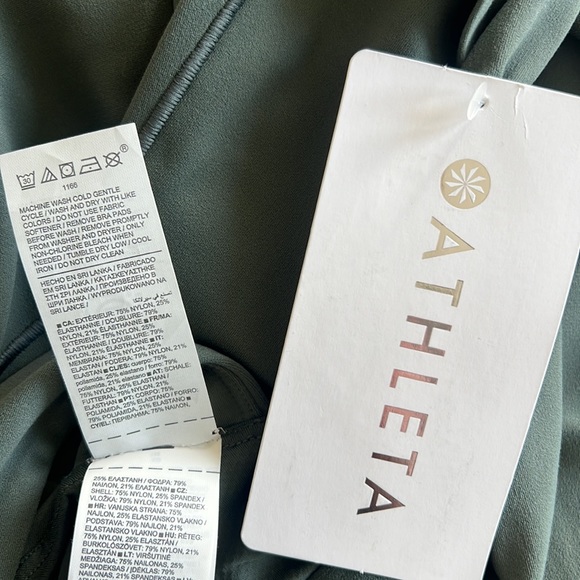 Athleta Transcend Bodysuit, Size Medium, Color: Bali Green - Picture 10 of 11